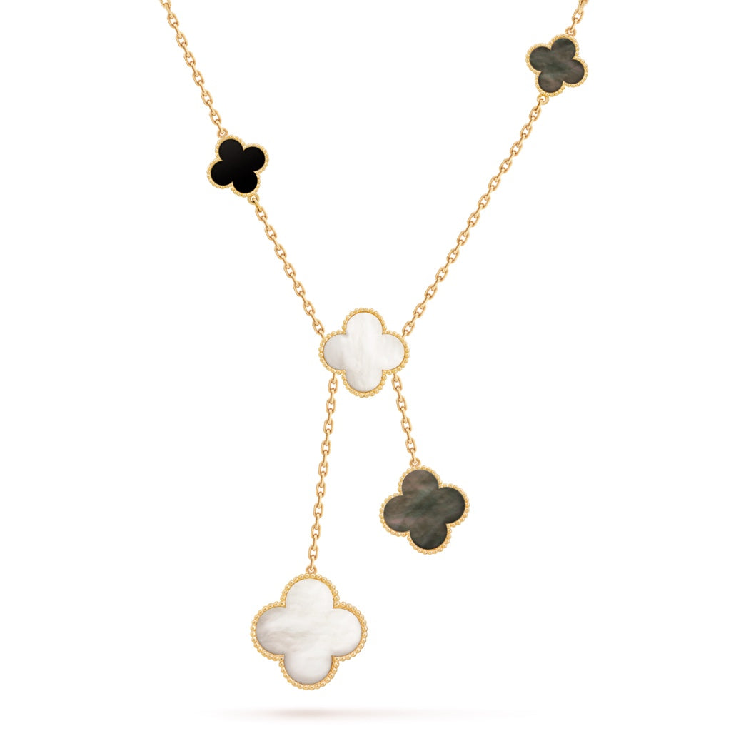 5XVA182K Popular 6 flowers necklaces