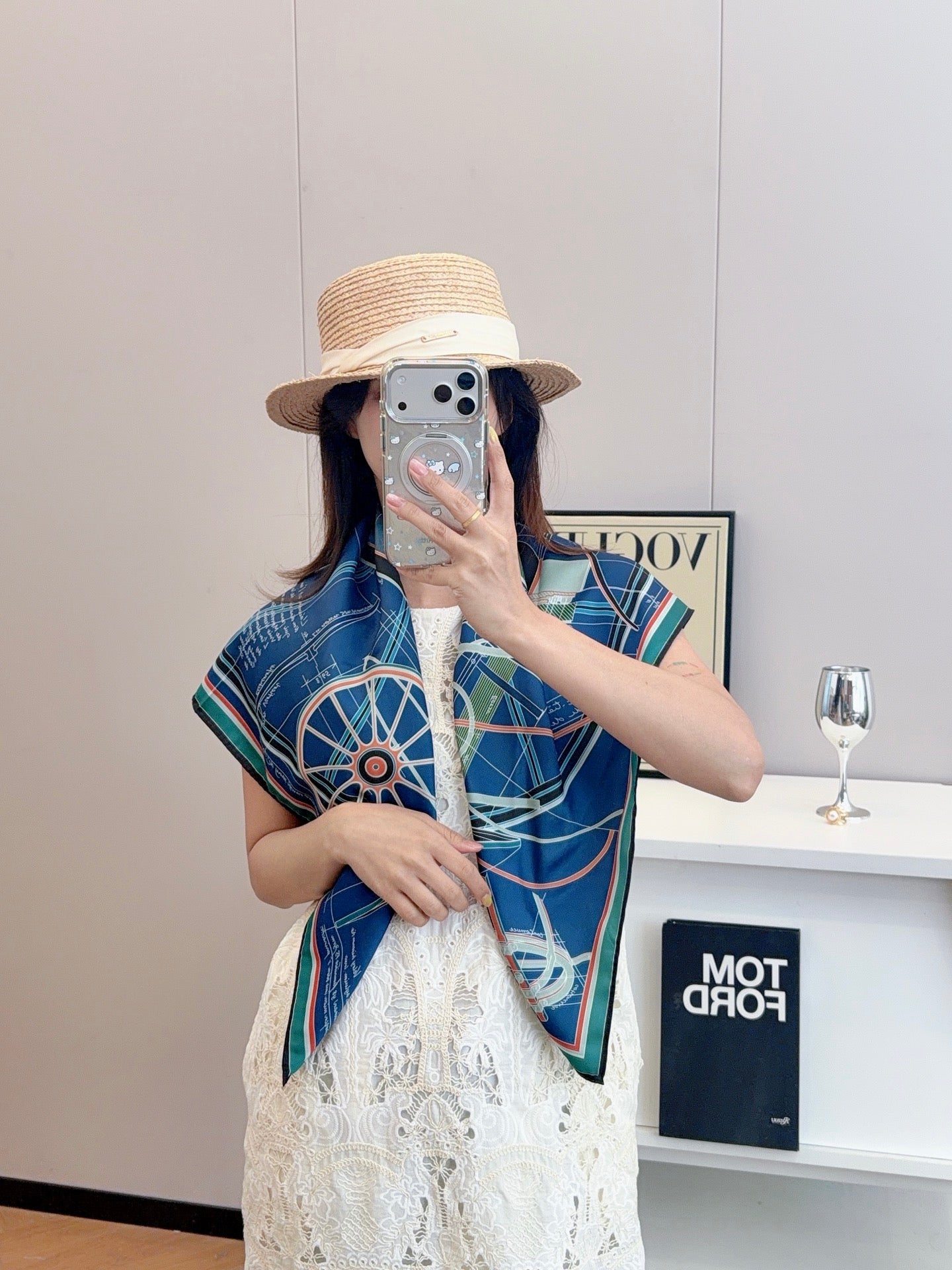 136NH5W Popular Silk Scarve