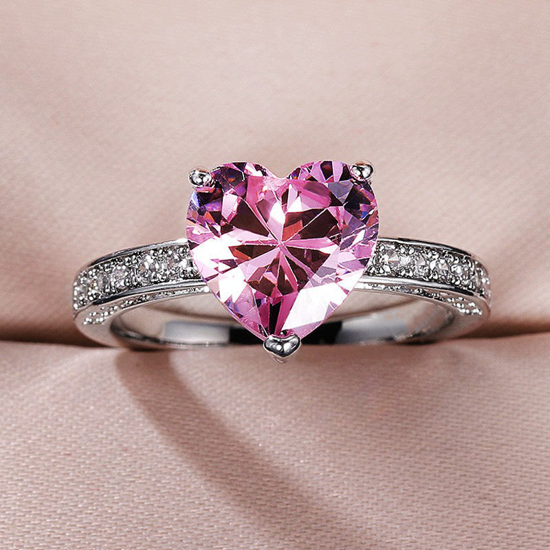 P5QA11J  Popular Moissanite Jewelry Wedding Diamond Ring
