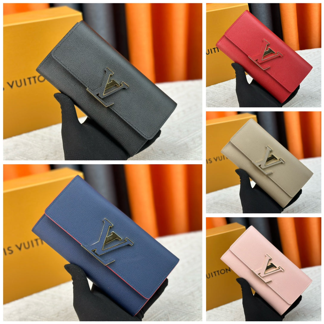 1XE74B Popular   leather wallets with package