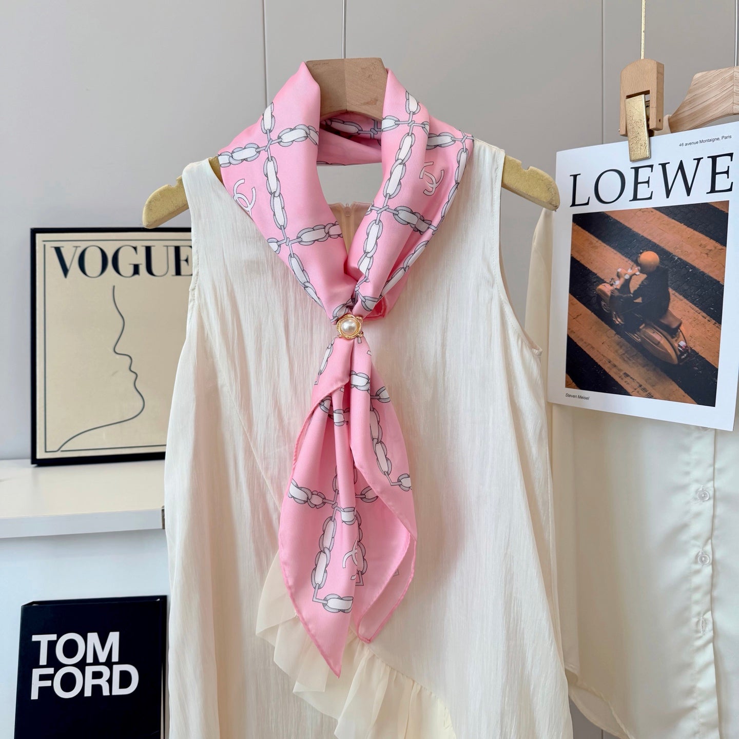 136NC7W Popular Silk Scarve