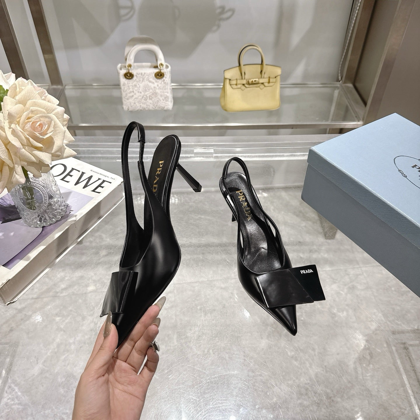 255QP41Z Popular  leather High heels
