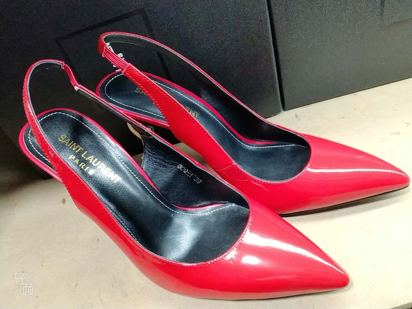 2XSL154Z Popular leather high heels(10.5cm)