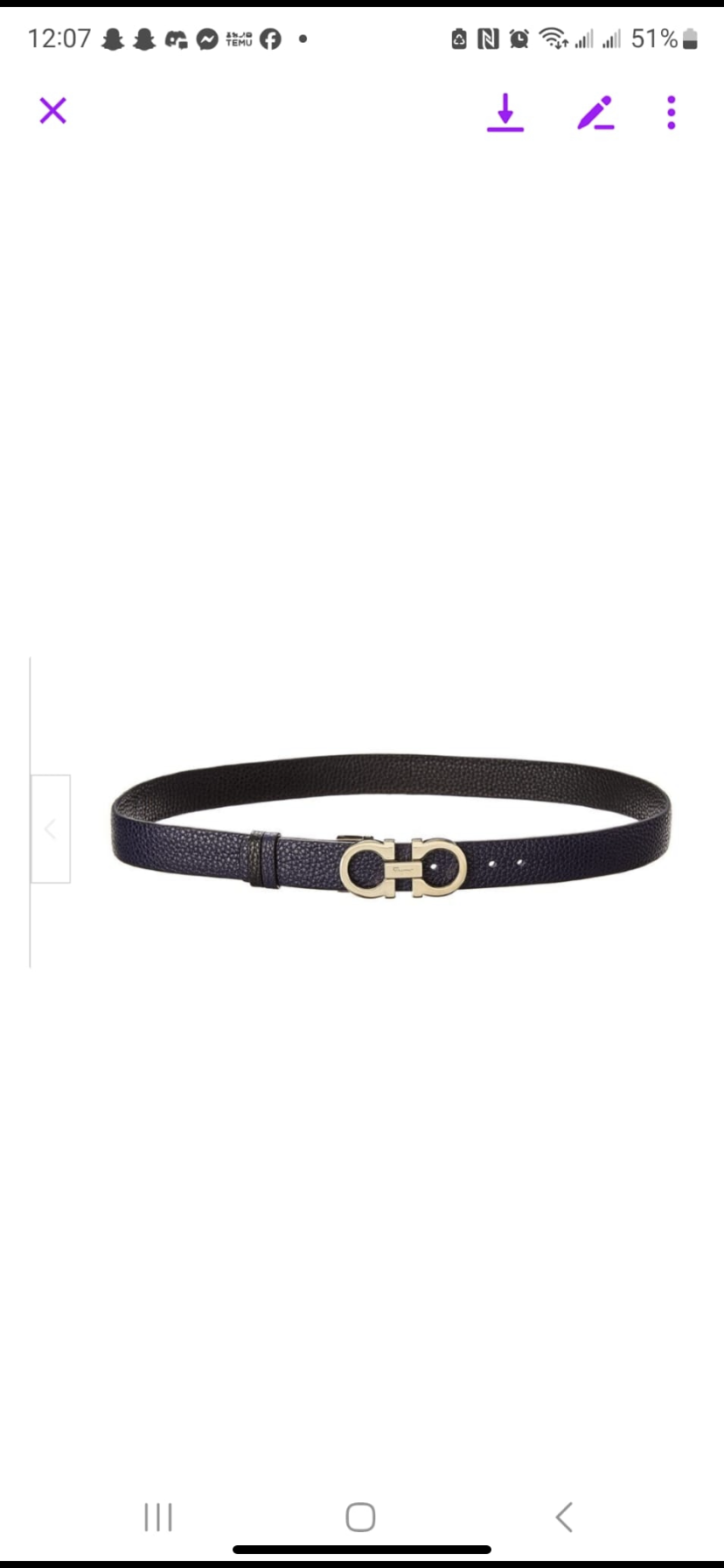 1YCL126P Popular  High quality belt With full package