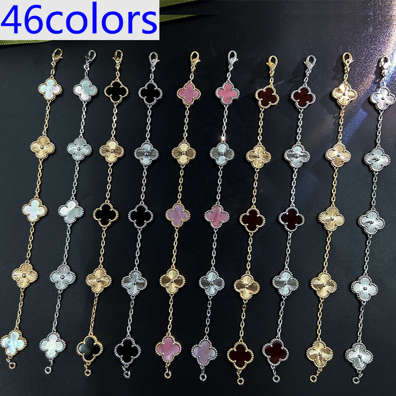 5XVA181K  Popular bracelets  5 flowers normal size1.5cm flower