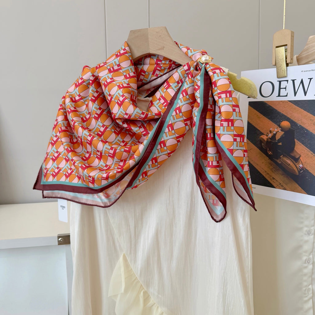 136NF10W Popular Silk Scarve