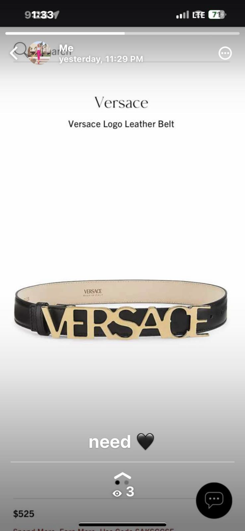 1YV127P Popular   High quality belt With full package