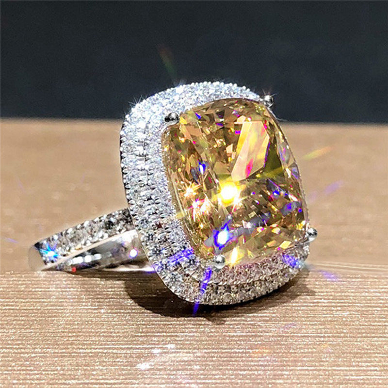 P5QA5J  Popular Moissanite Jewelry Wedding Diamond Ring
