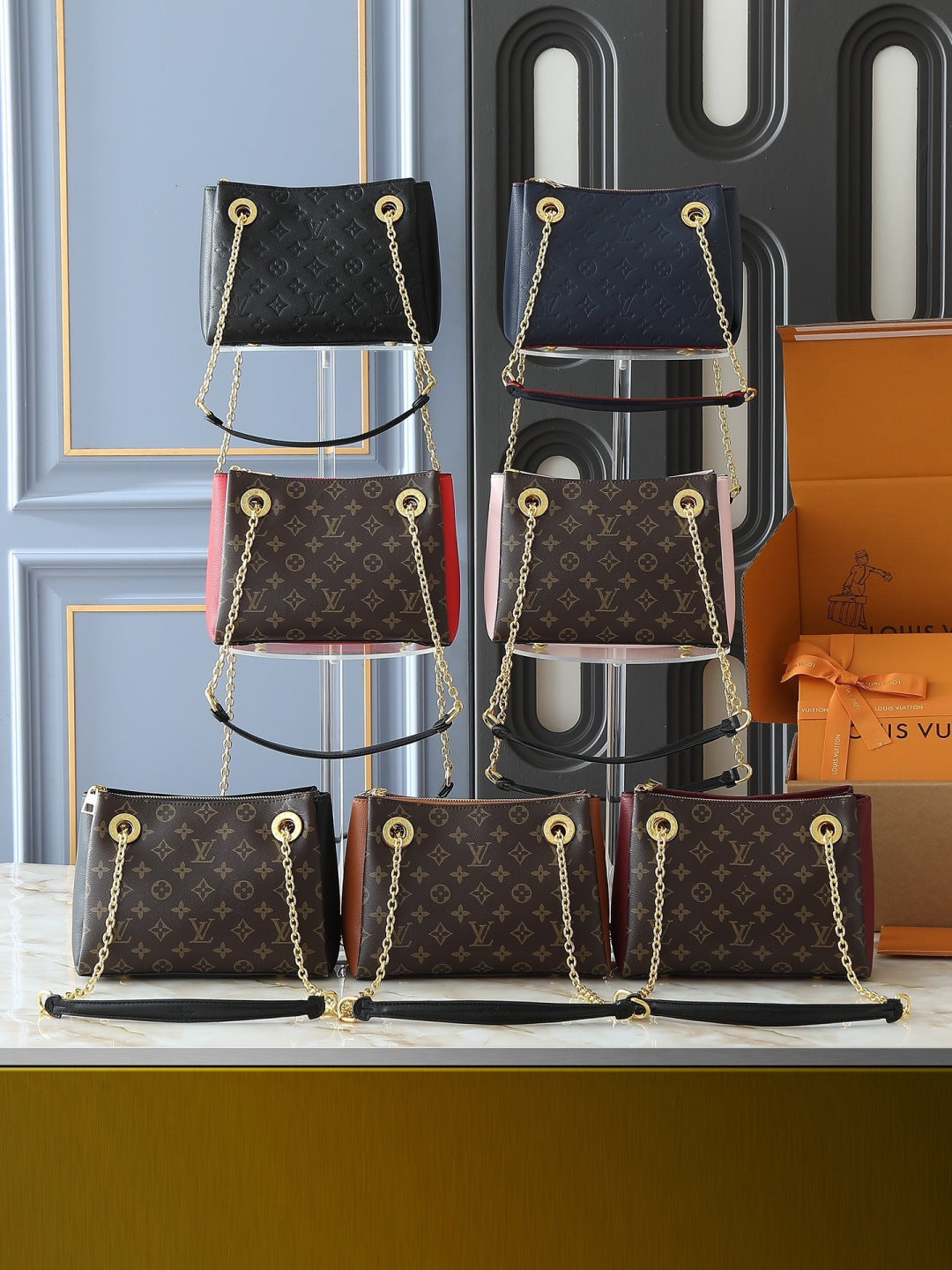 136PE75B Popular leather bag