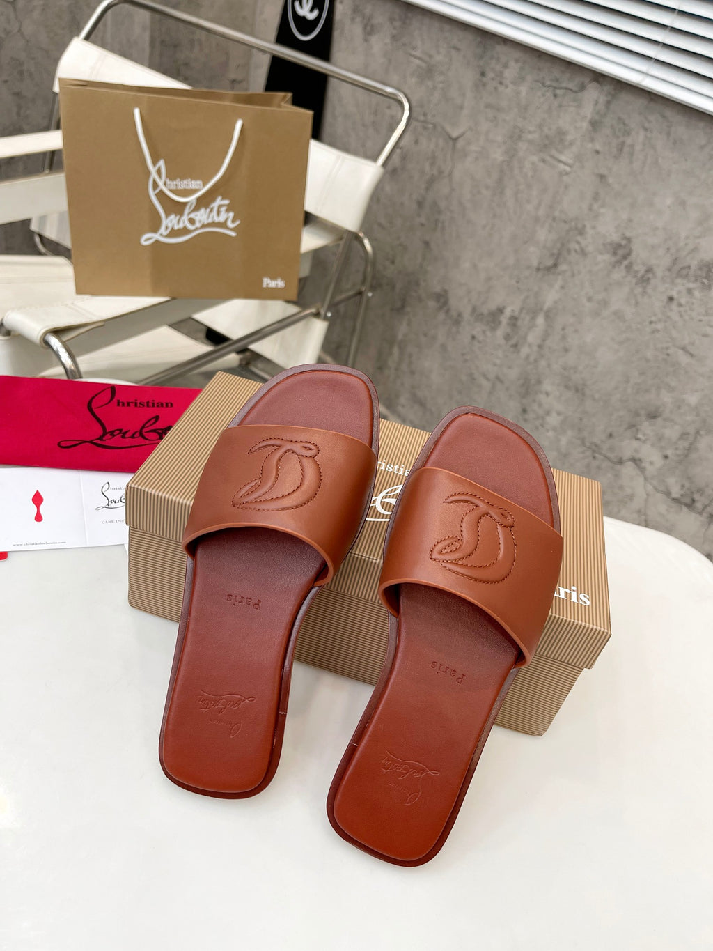 JXA32Z Popular leather Slippers