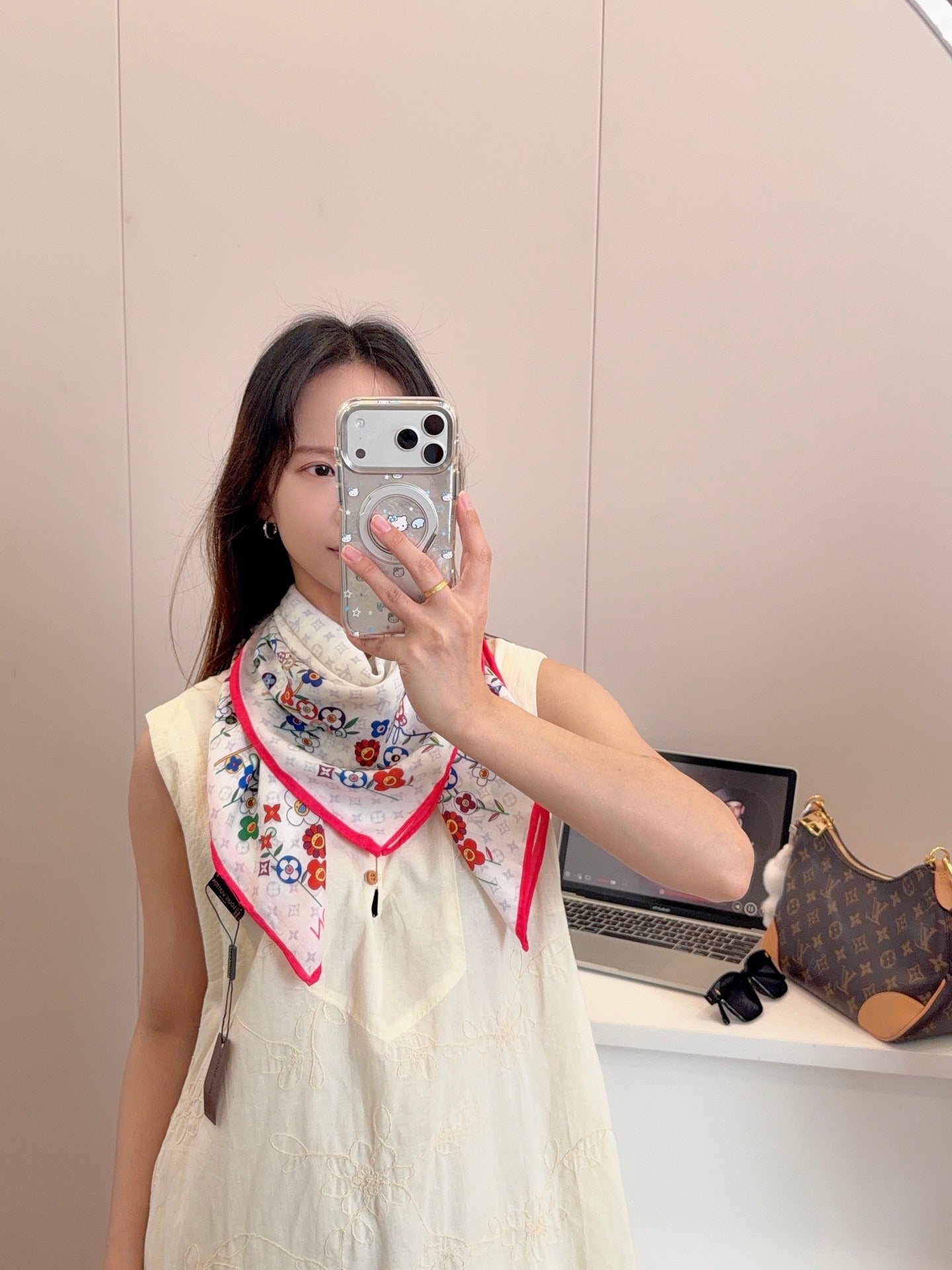 136NE29W Popular Silk Scarve