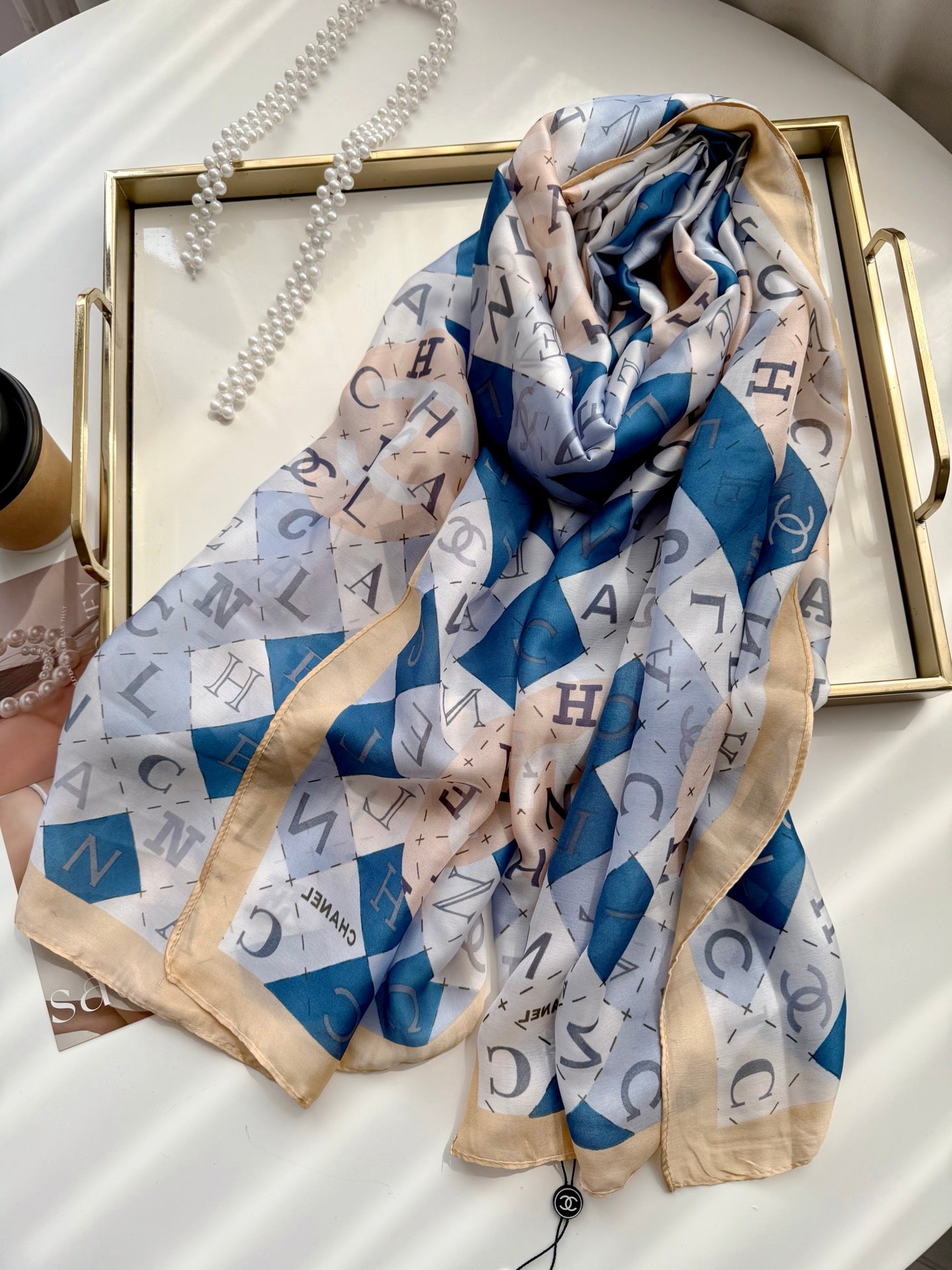 135ZC204W Popular Silk Scarve