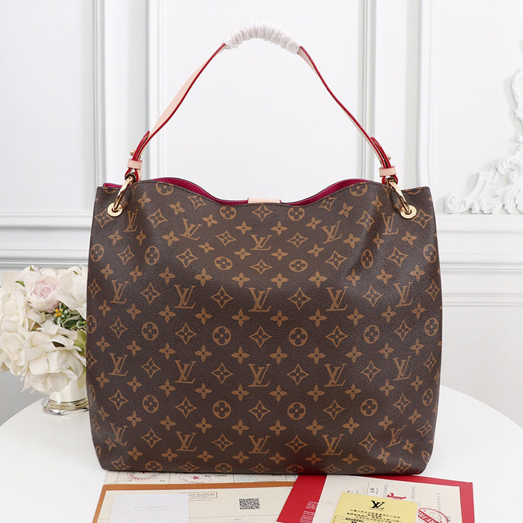 1E84B Popular leather bag 