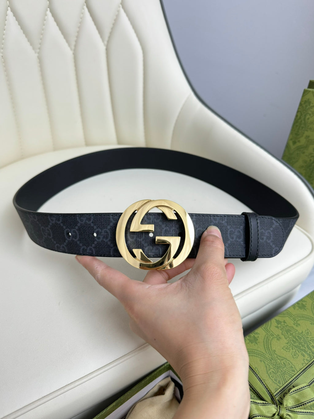 195NB3P Popular  high-quality leather belt