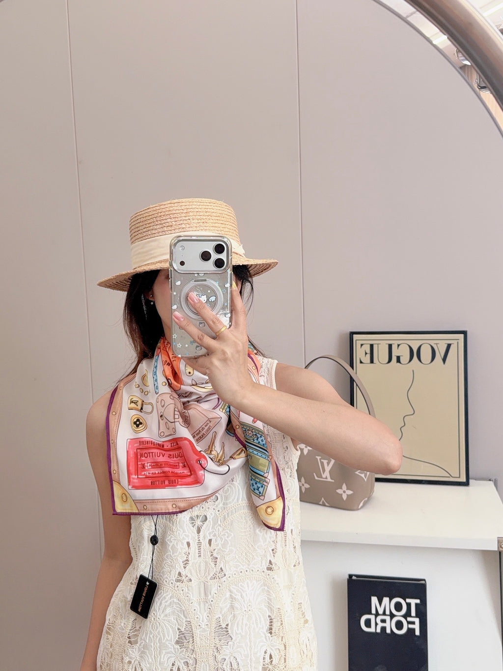 136NE18W Popular Silk Scarve