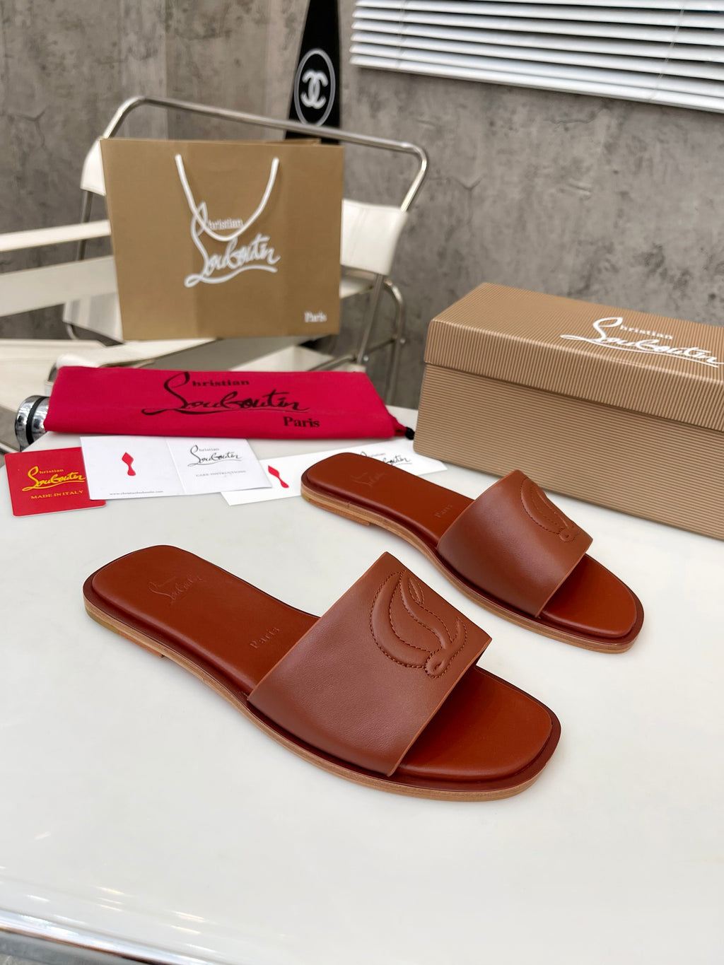 JXA32Z Popular leather Slippers