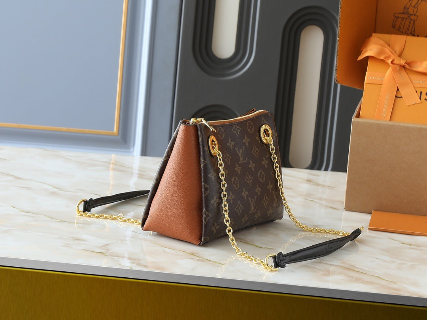 136PE75B Popular leather bag