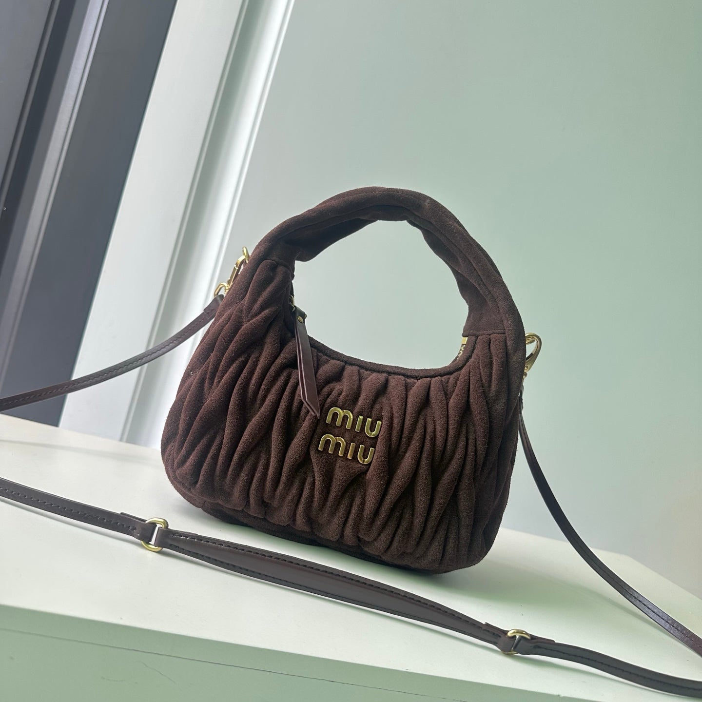146PA117B Popular buckskin bag
