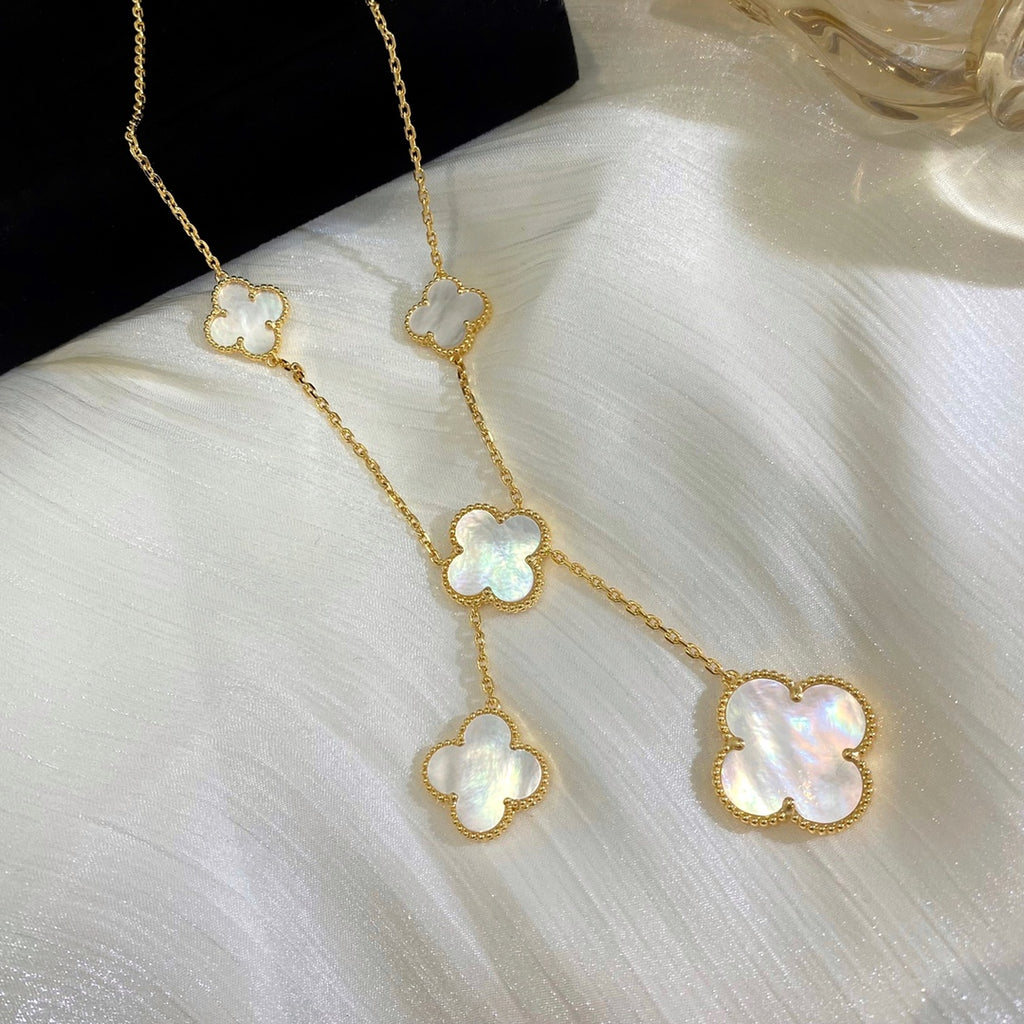 5XVA182K Popular 6 flowers necklaces