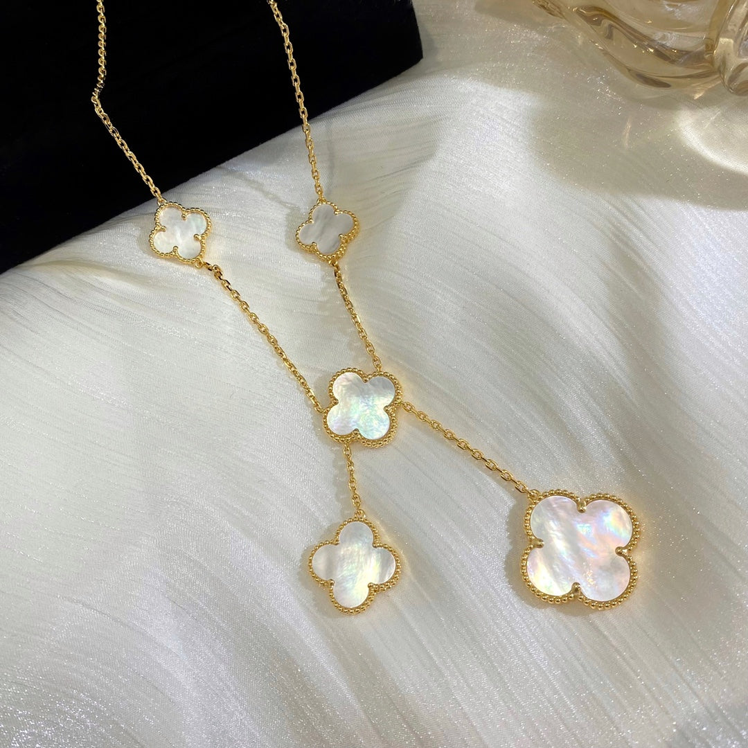 5XVA182K Popular 6 flowers necklaces
