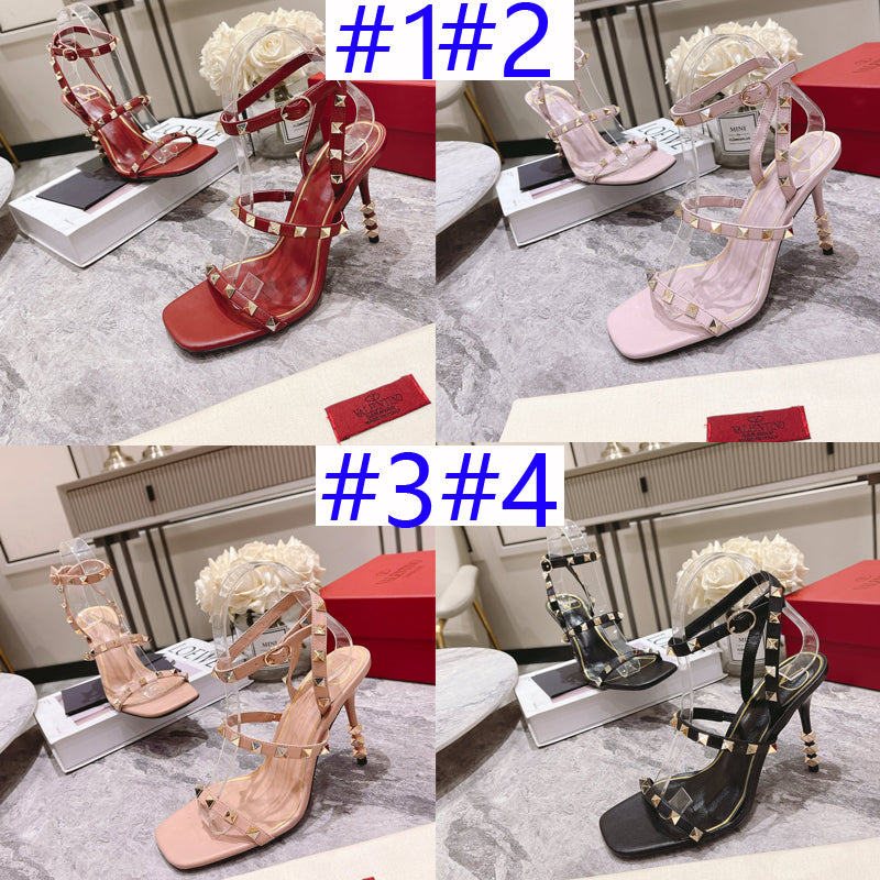 255QVL56Z Popular  leather High heels