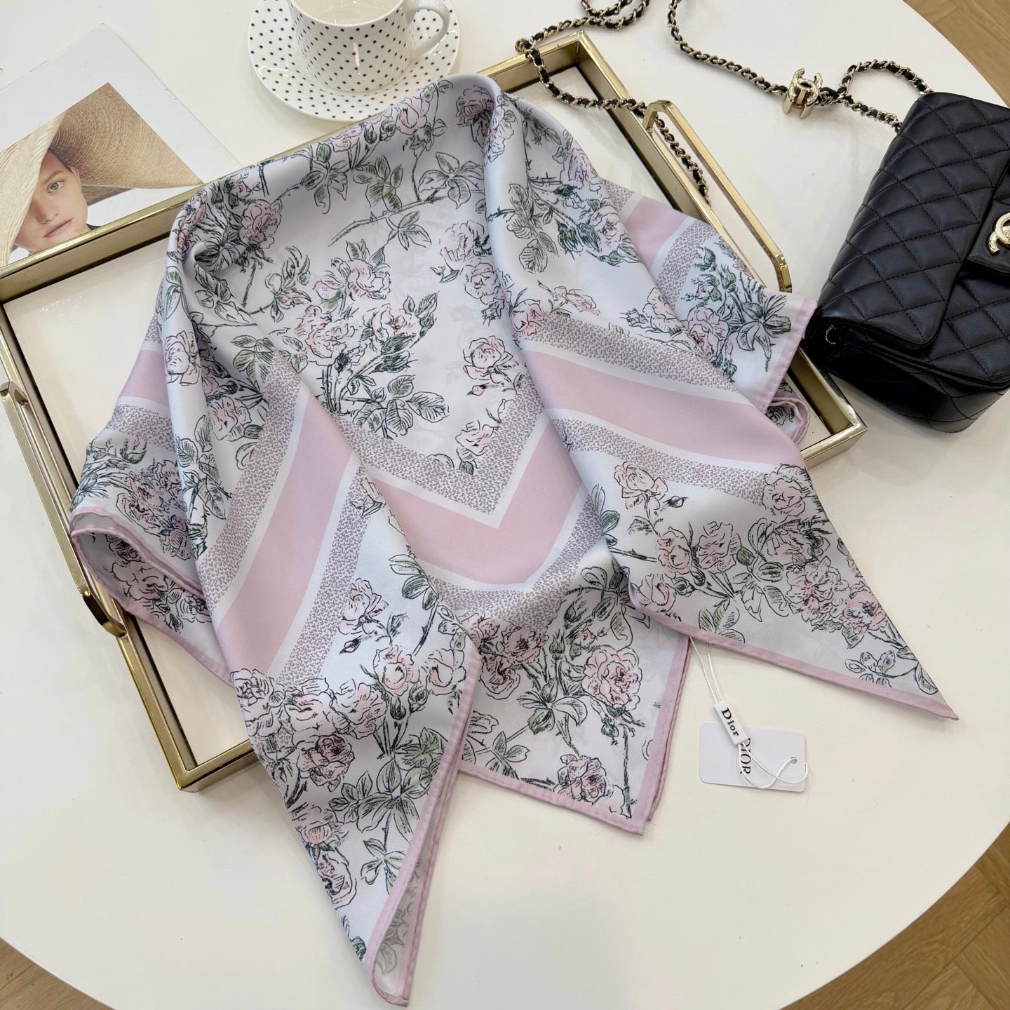 136ND17W Popular Silk Scarve