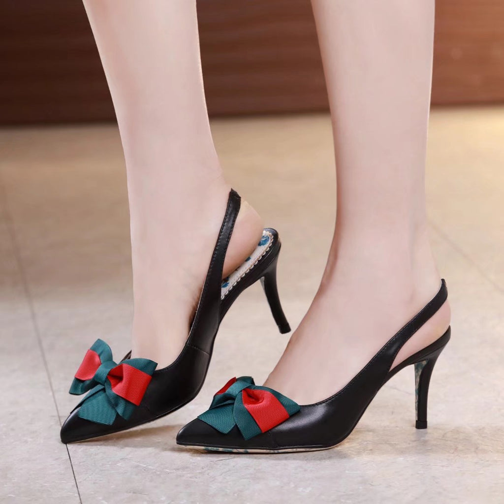 245RB10Z Popular leather  High heels