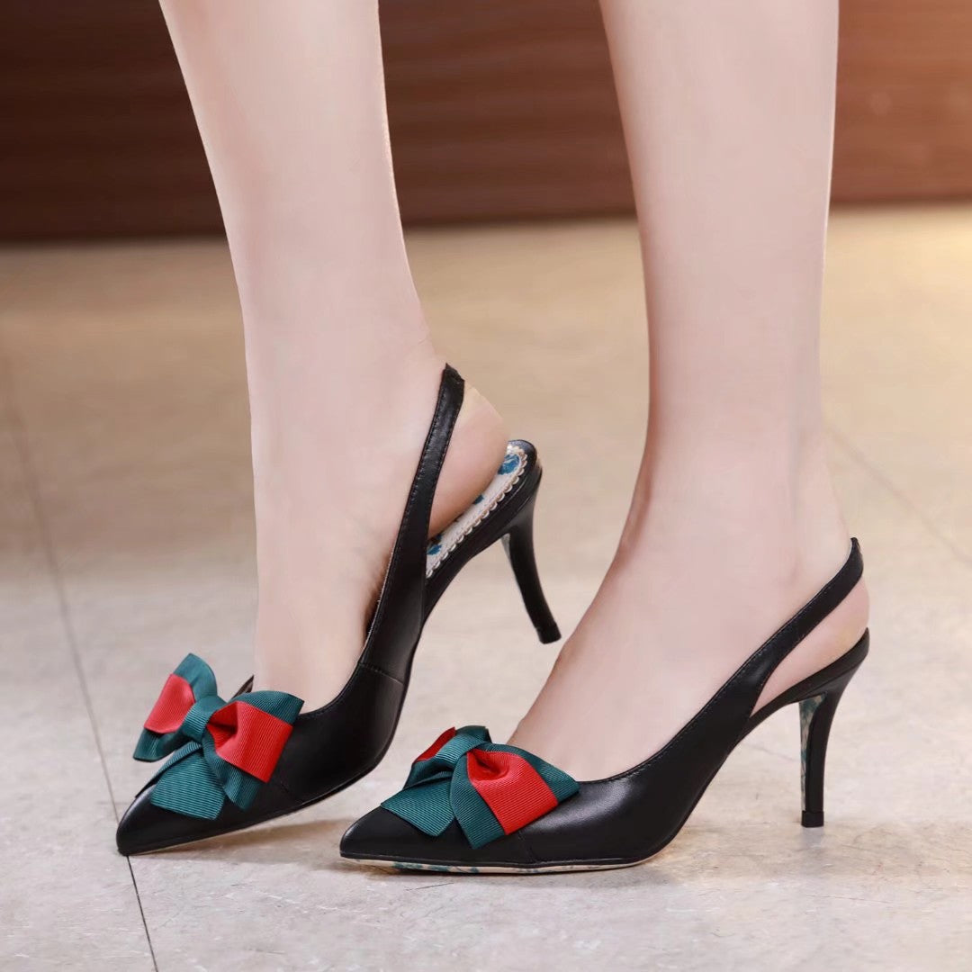 245RB10Z Popular leather  High heels