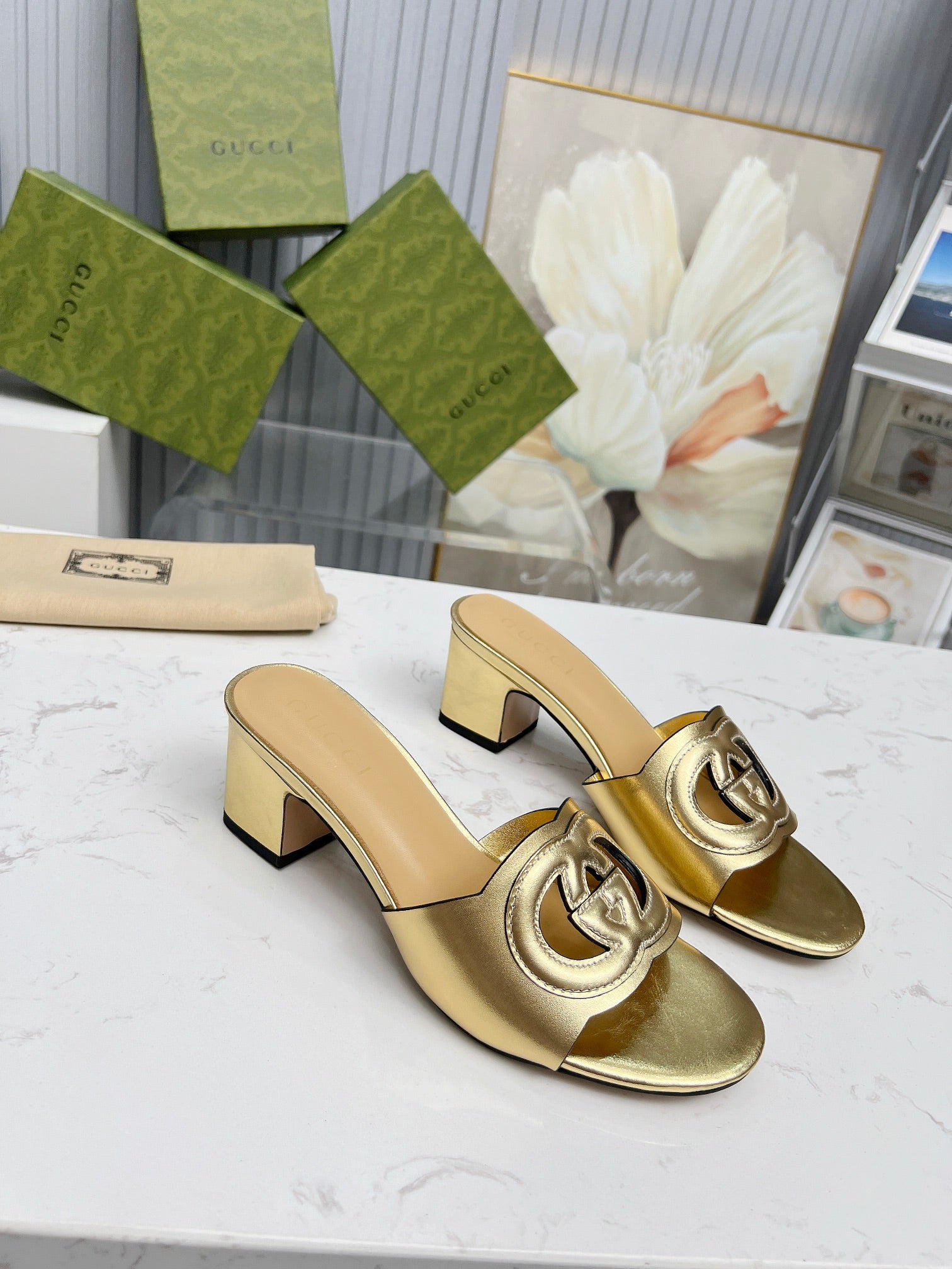 256XB33Z Popular high-quality leather Shoes 5.5cm