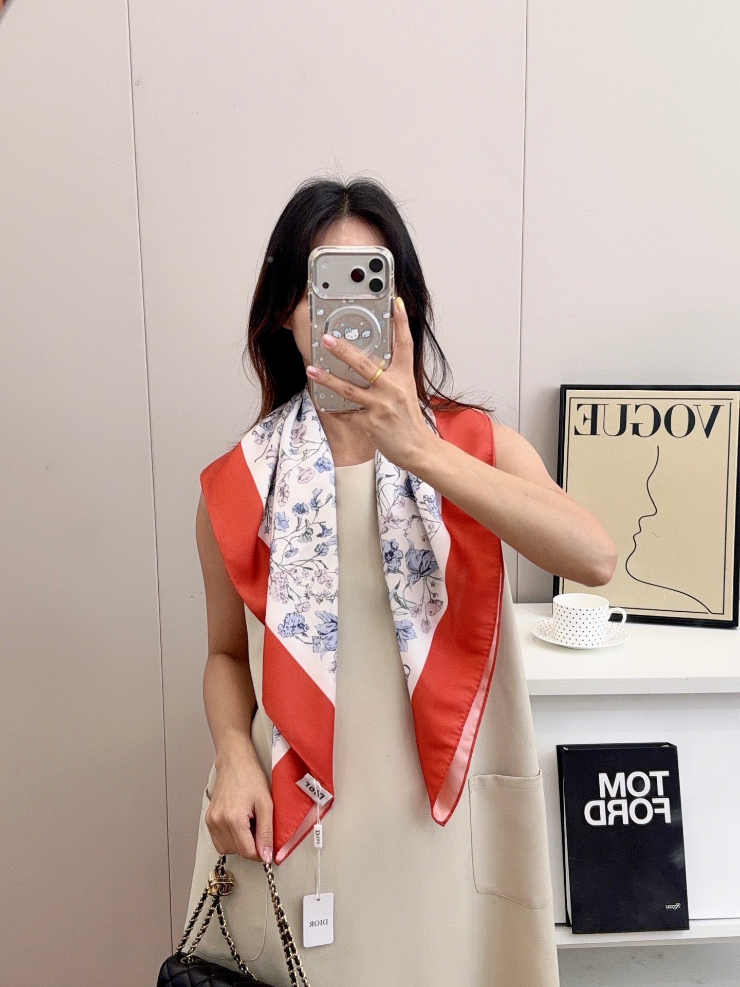 136ND20W Popular Silk Scarve