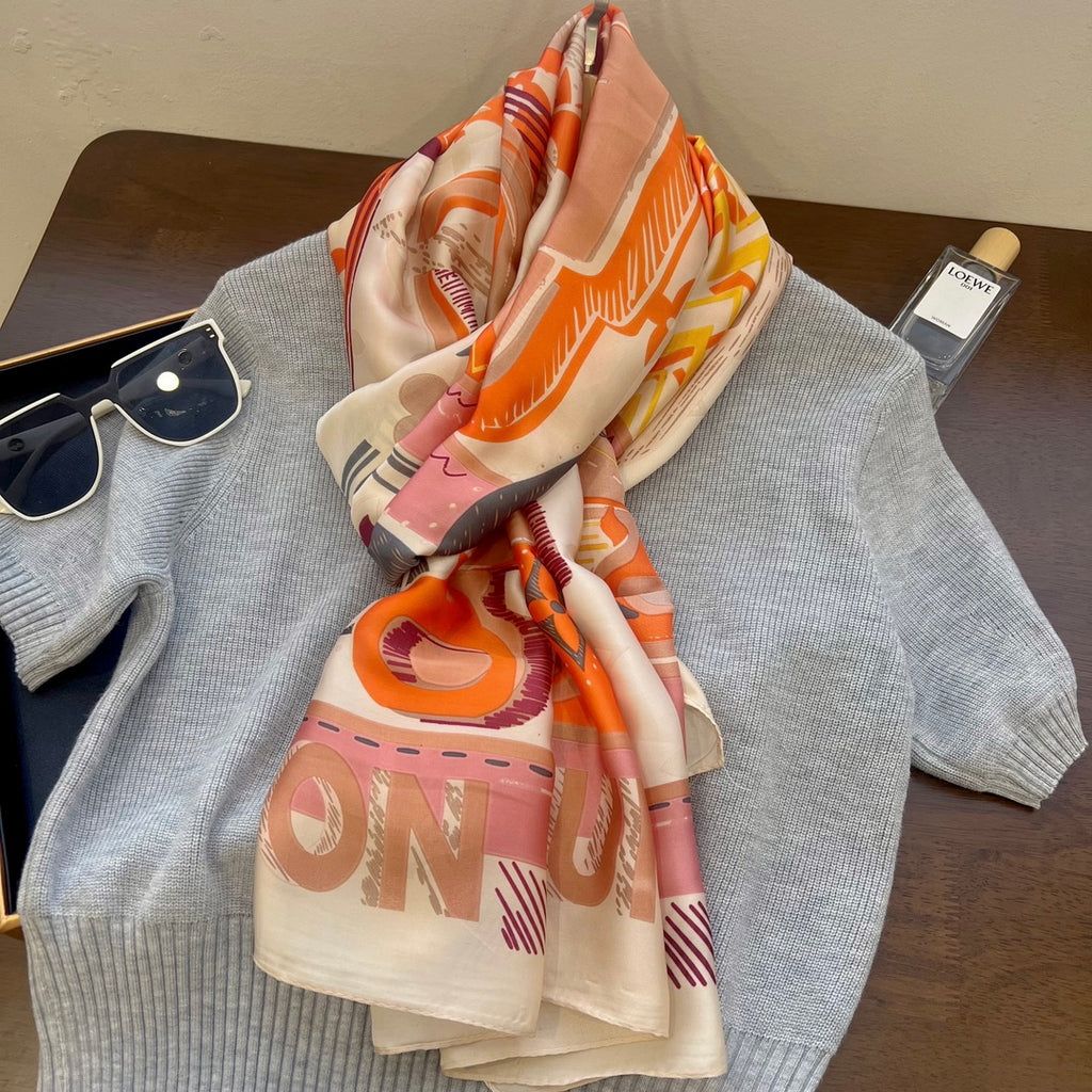 155NE56W Popular Silk Scarve