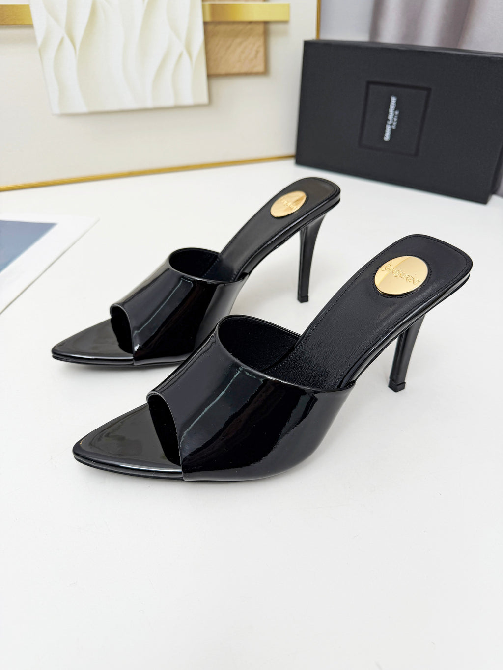 236PSL6Z Popular high-quality leather Shoes(heel-height 9cm)