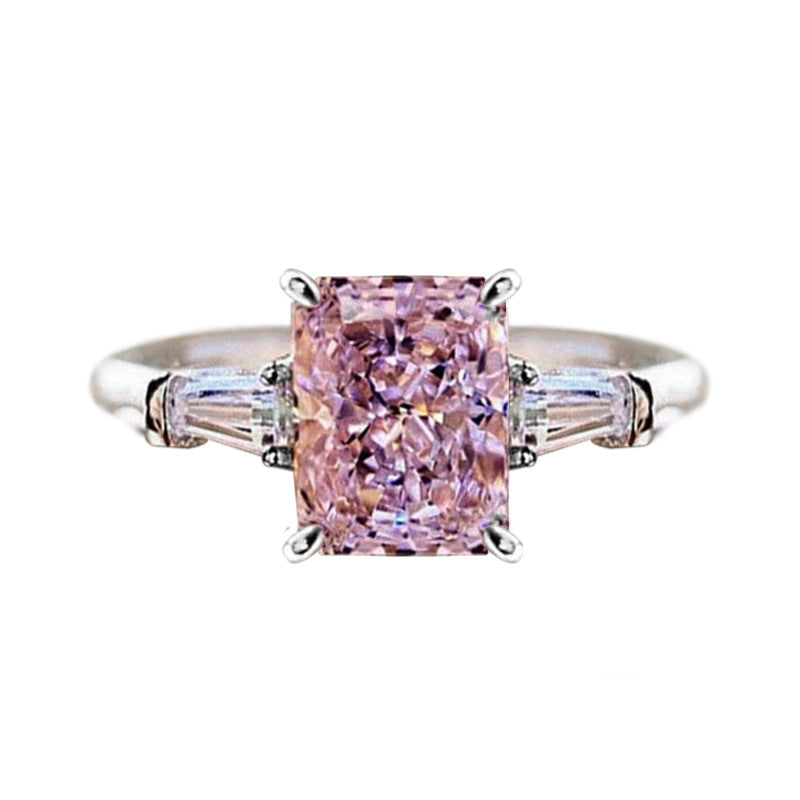 P5QA16J  Popular Moissanite Jewelry Wedding Diamond Ring