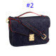 1XE440B Popular   High quality genuine leather women's bag