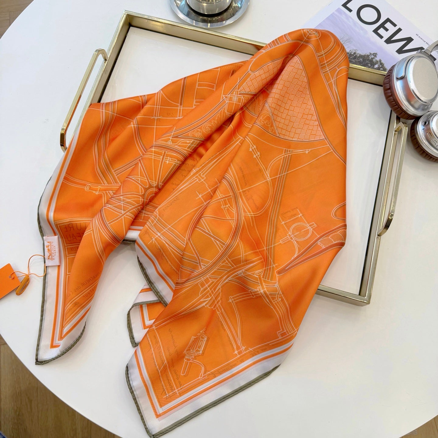 136NH5W Popular Silk Scarve