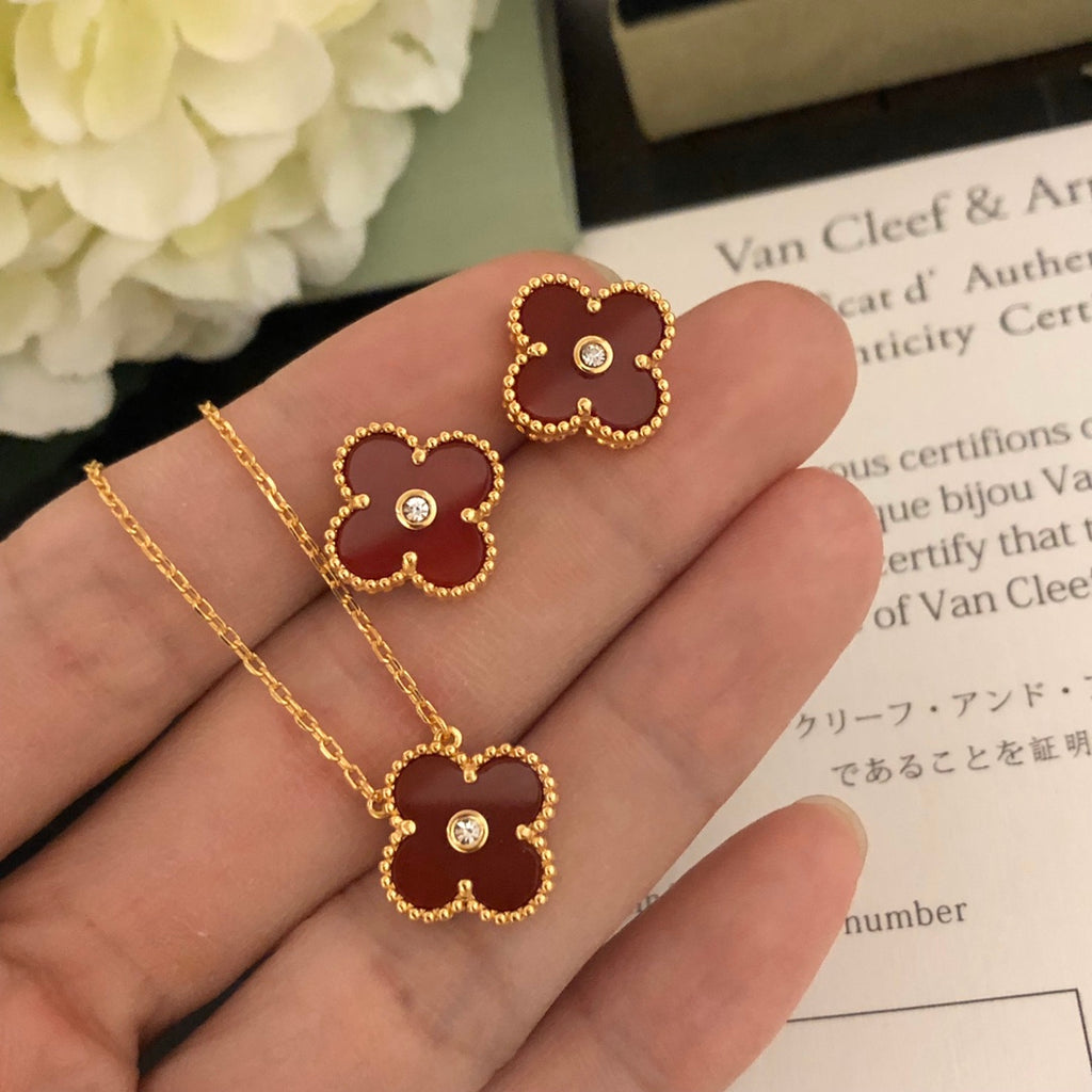 5XVA185X Popular  1 flower necklace