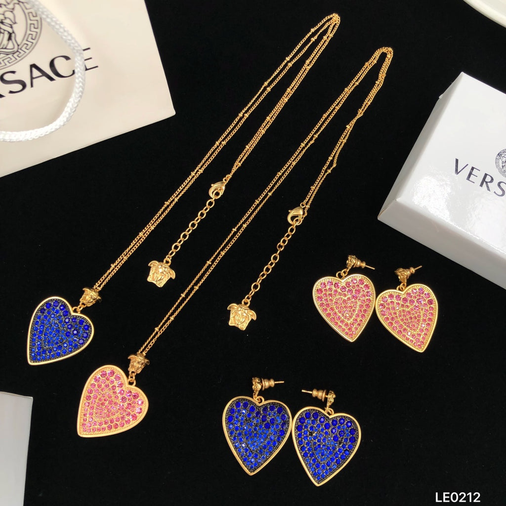 175RV70X Popular  Necklace . Earrings