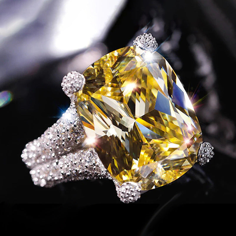 P5QA46J  Popular Moissanite Jewelry Wedding Diamond Ring