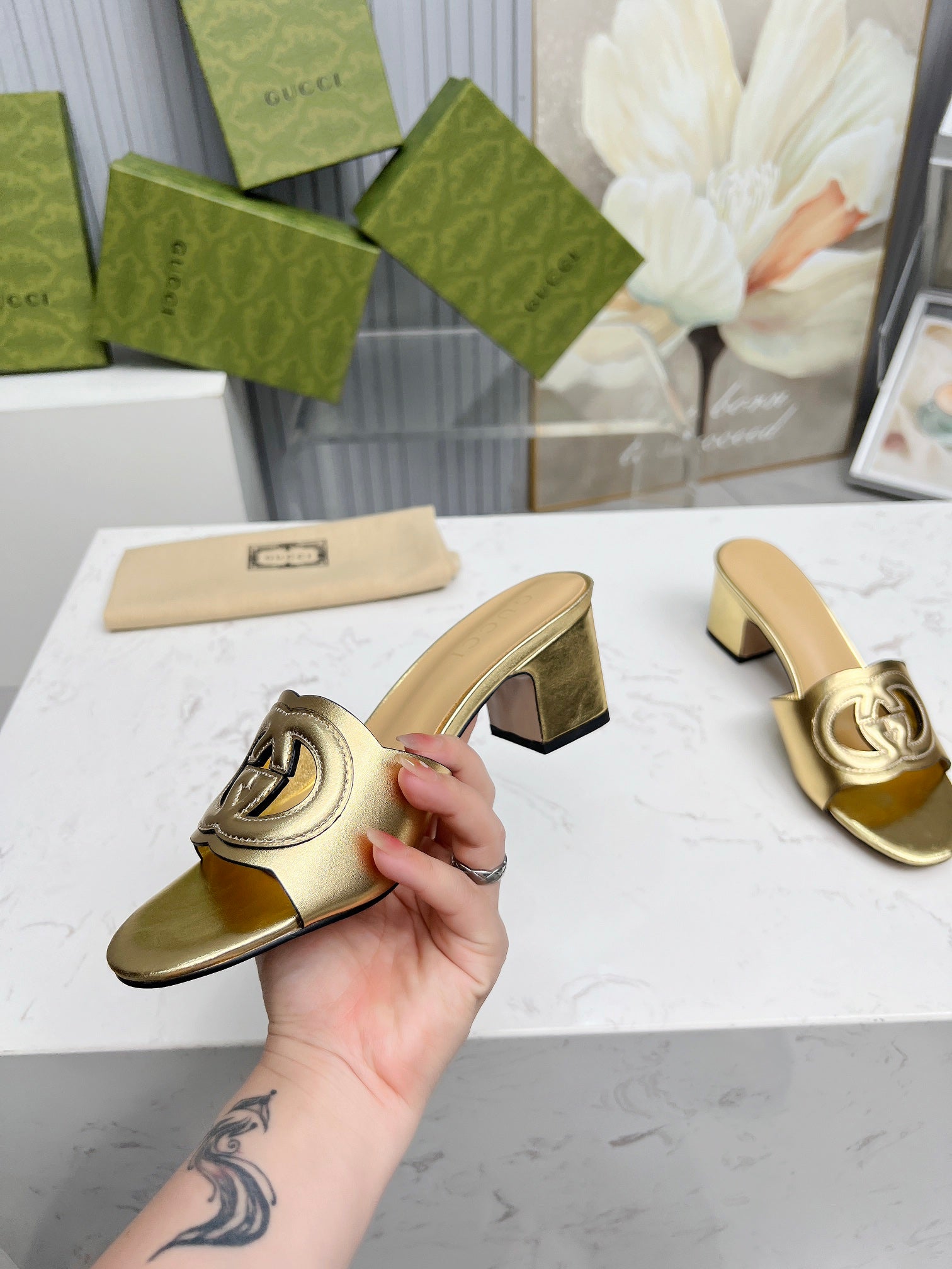 256XB33Z Popular high-quality leather Shoes 5.5cm