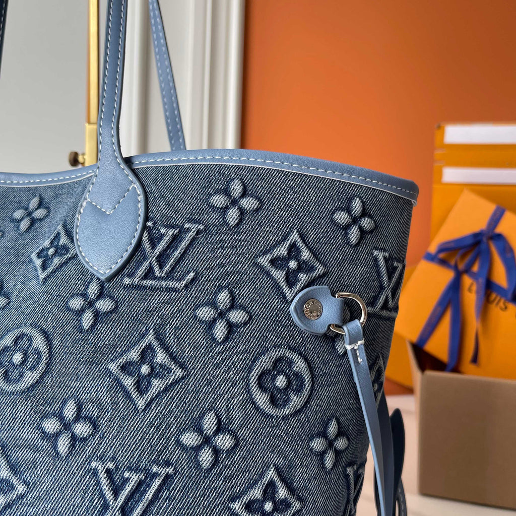146PE90B Popular denim material bag