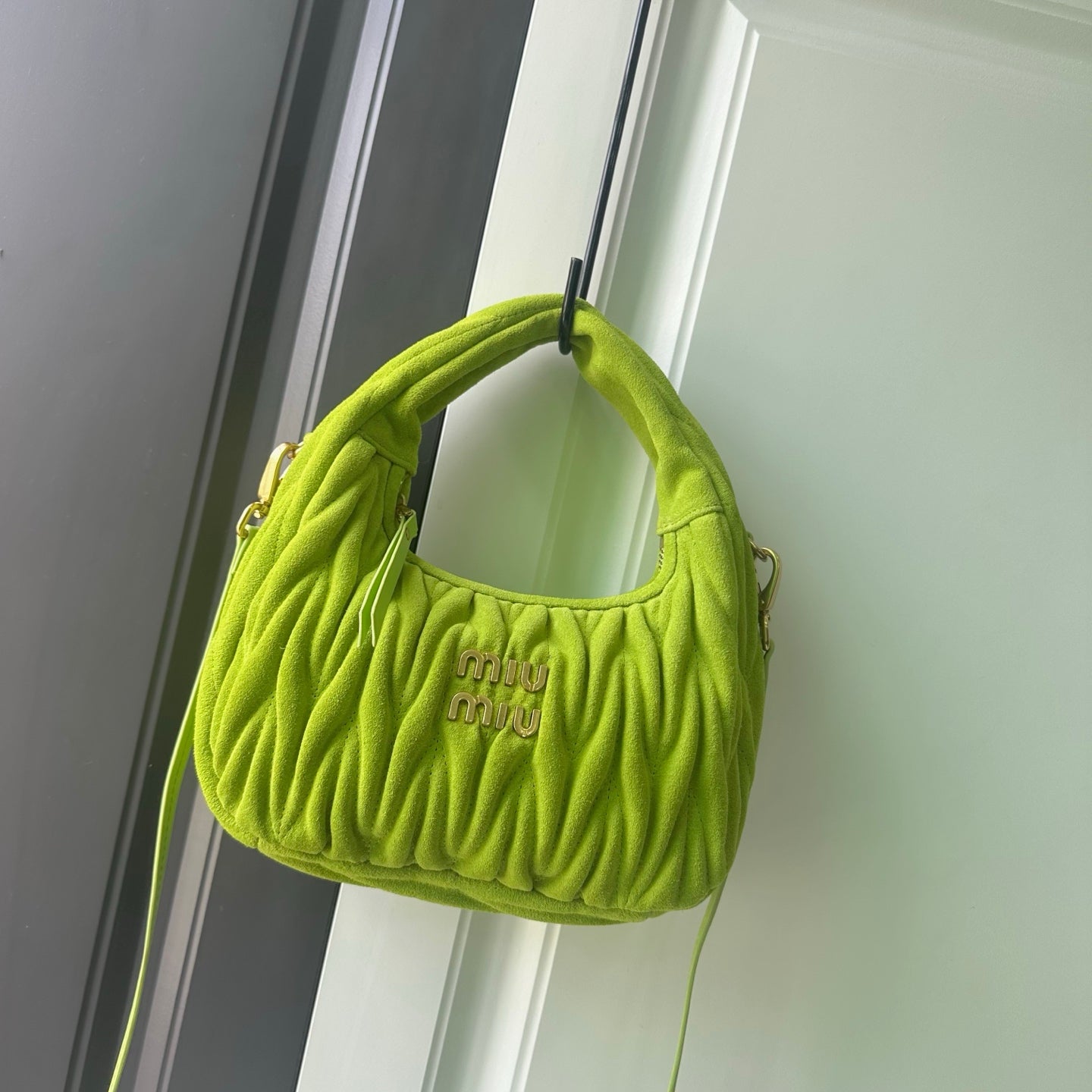 B1P46A117 Popular buckskin bag