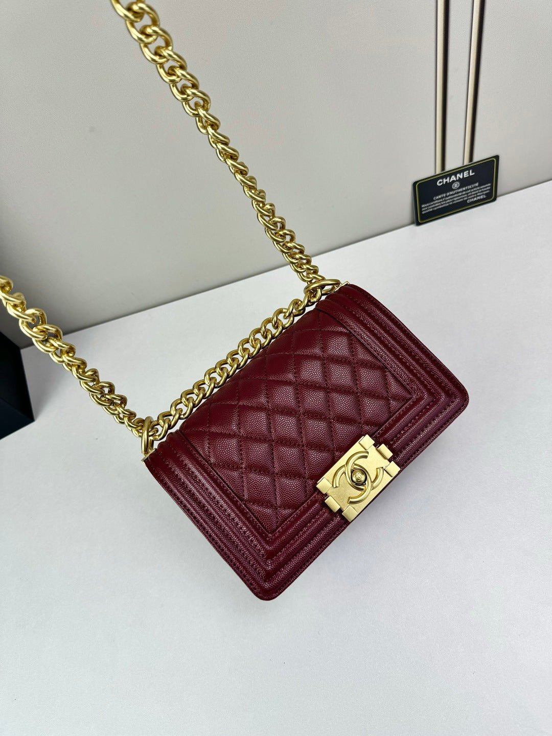 136PC17B Popular Caviar leather bag