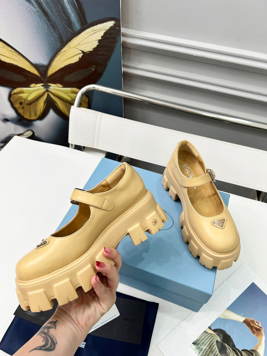 295QP143Z  Popular high-quality leather Shoes