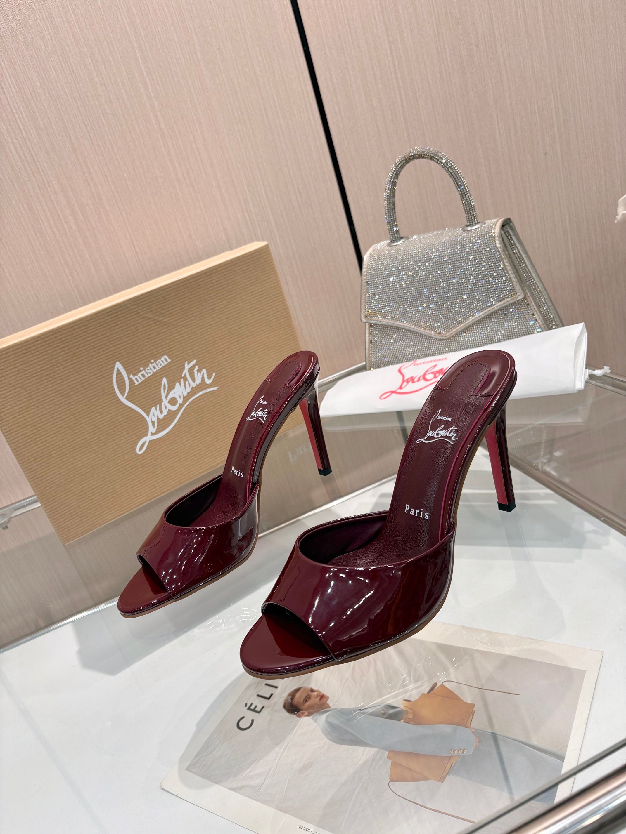 Z2X66A39 Popular leather High heels