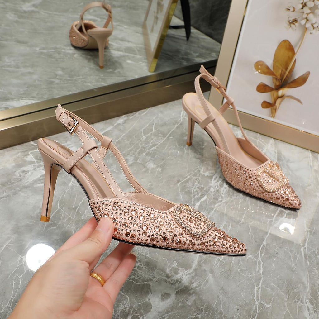 245RVL13Z Popular leather  High heels