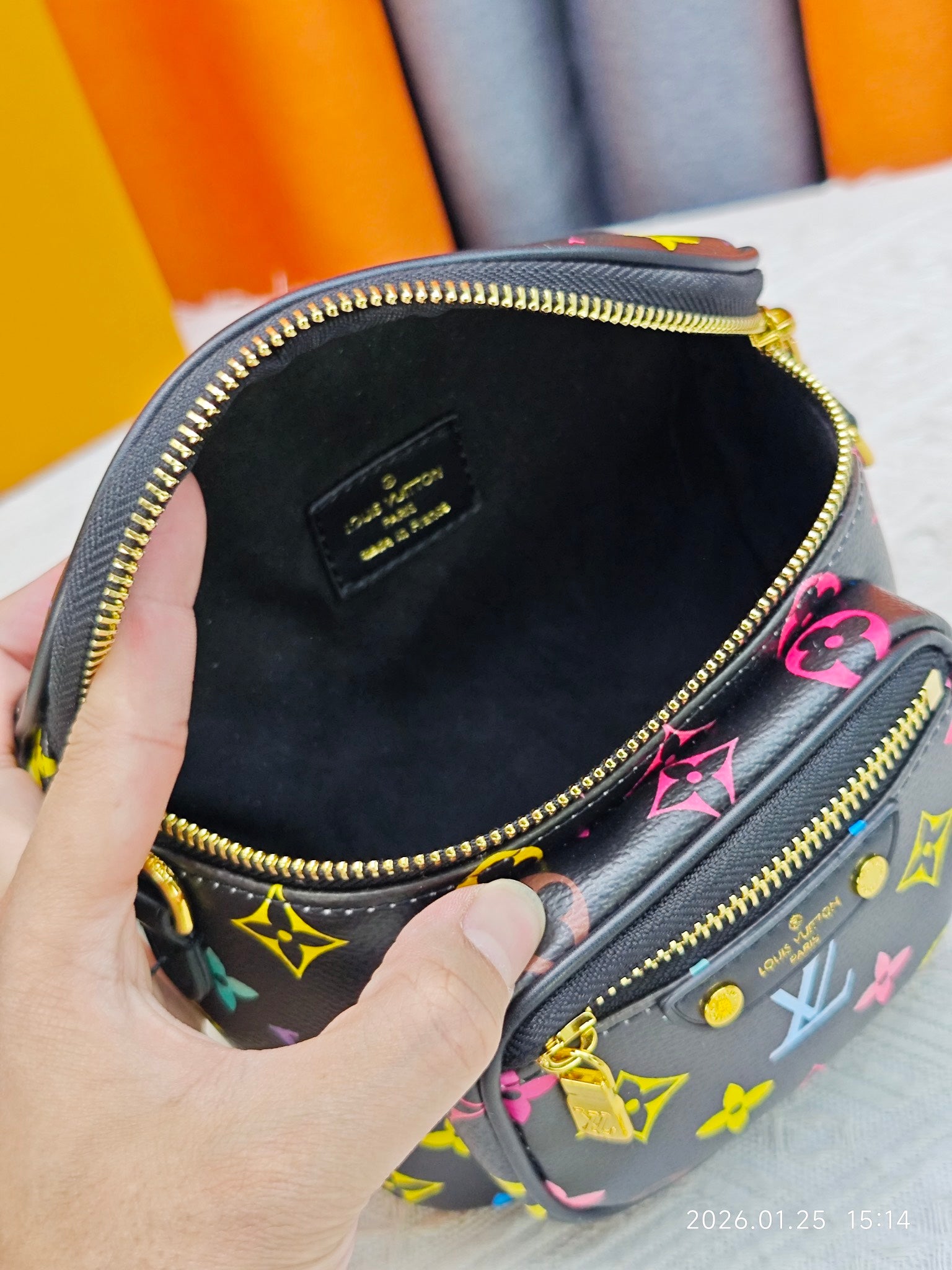 146PE76B Popular leather bag
