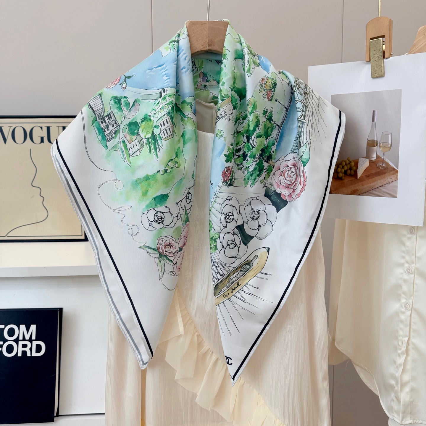 136NC15W Popular Silk Scarve