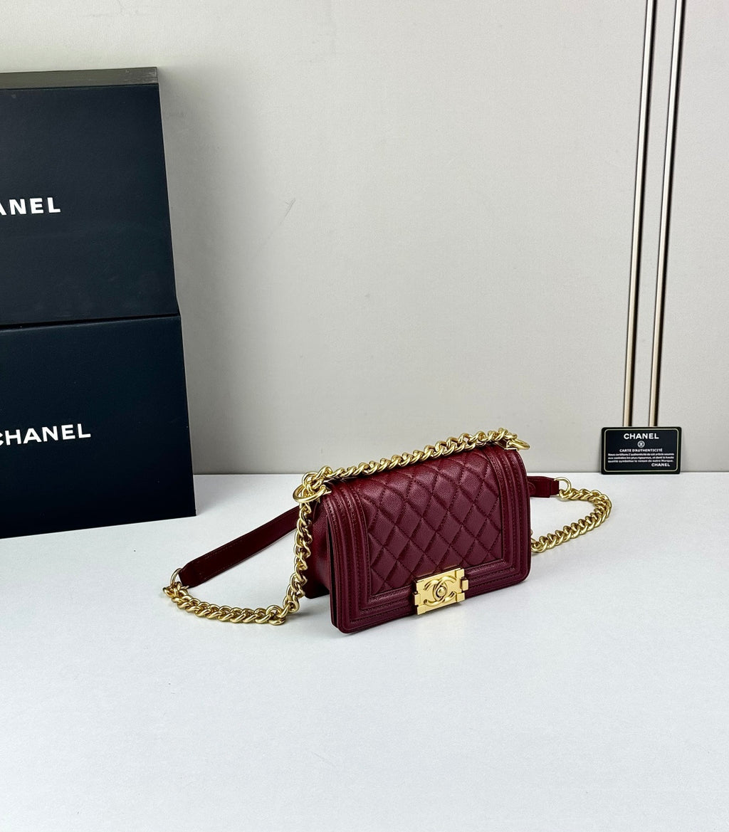 136PC17B Popular Caviar leather bag