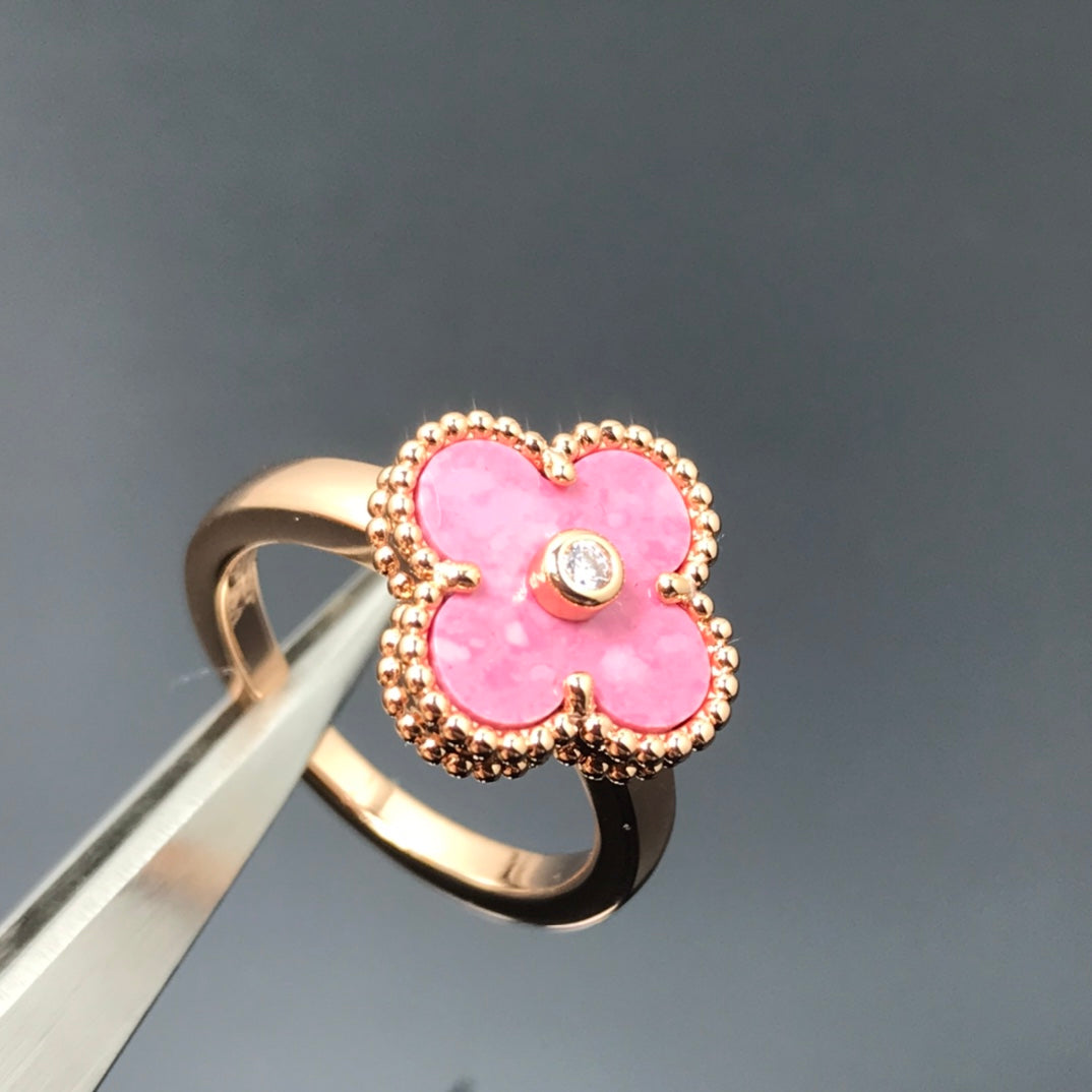 5XVA186X Popular 1 flower necklace and ring