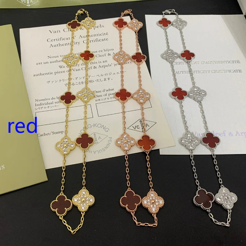5XV191X Popular 10 flower necklaces